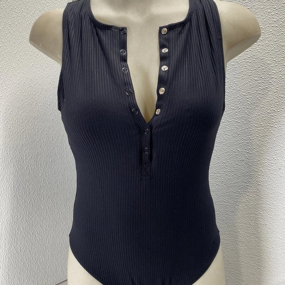 NEW ANDIE Women’s The Malibu Ribbed One-Piece Swimsuit Black Size XS